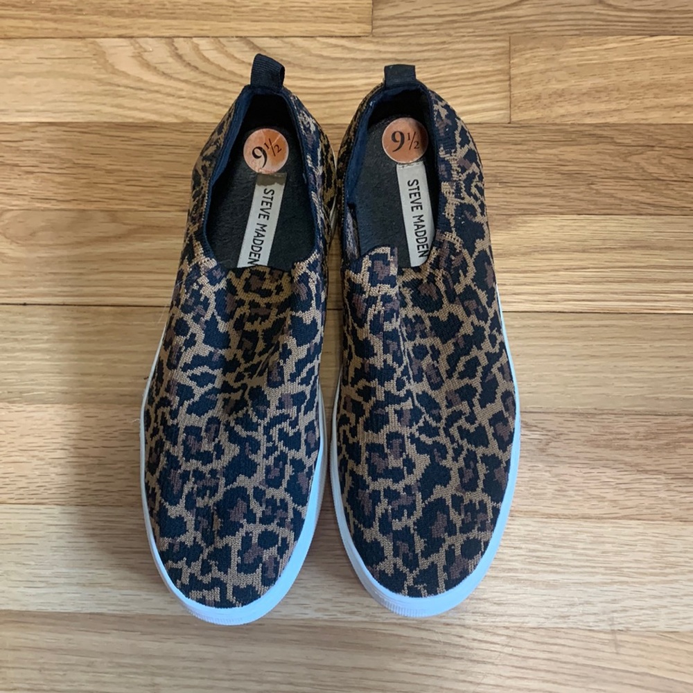cheetah print Steve Madden Sneakers